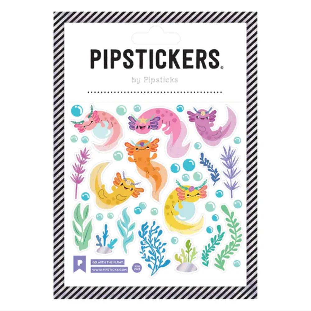 Pipsticks, Stickers, Art & School, 4"x4", Go with the Float, 749252